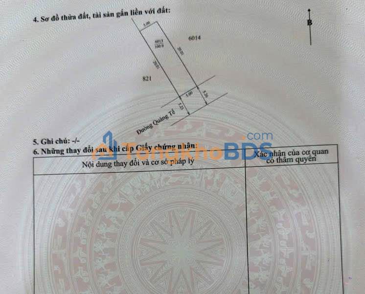 Mặt tiền Quảng Tế, Huế - 100m² tặng nhà C4, giá 2.3 tỷ