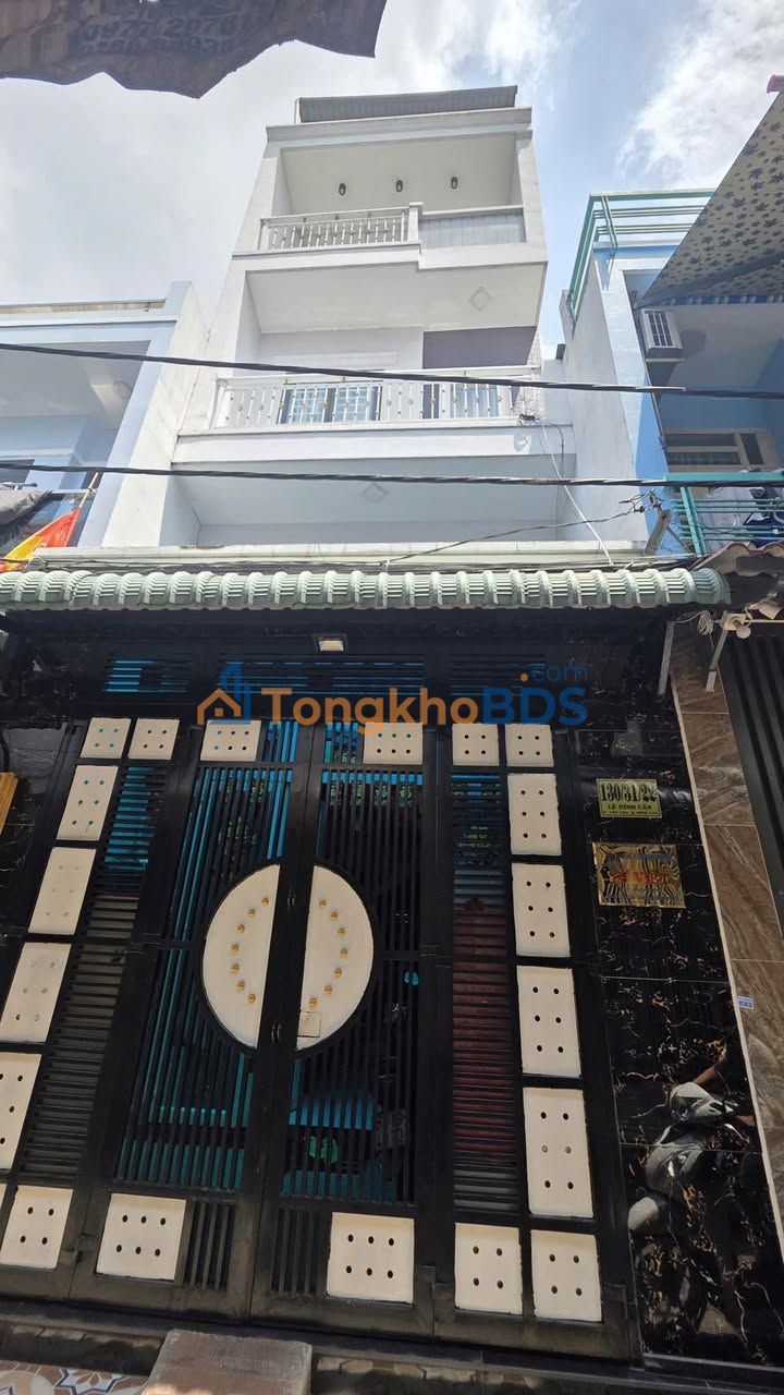 Nhà 4 Tầng Lê Đình Cẩn, Bình Tân - 4PN, Hẻm 4.5m, Giá 5 Tỷ