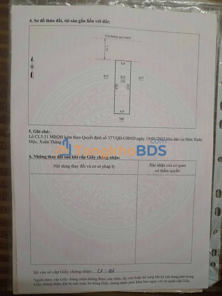 Đất nền Quảng Ngọc 120m² - View công viên, giá 7xx triệu - Sẵn sàng xây dựng