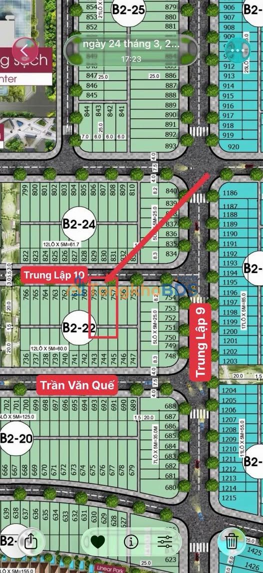 Đất nền Lakeside Củ Chi 100m² - Giá Rẻ Hơn Thị Trường 200 Triệu