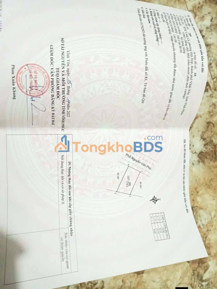 Bán Nhanh Đất Vàng Hội Hợp 119m² - Sổ Đỏ Sẵn Sàng