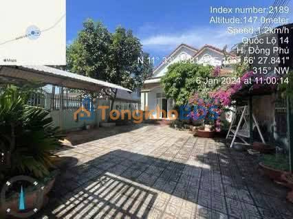 Mặt tiền Quốc lộ 14, Đồng Phú - 600m² TC300m² - Giá 4.5 tỷ