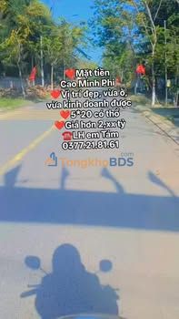 Đất Nền Mặt Tiền Cao Minh Phi Cam Ranh - 100m² Thổ Cư, Giá Hơn 2 Tỷ