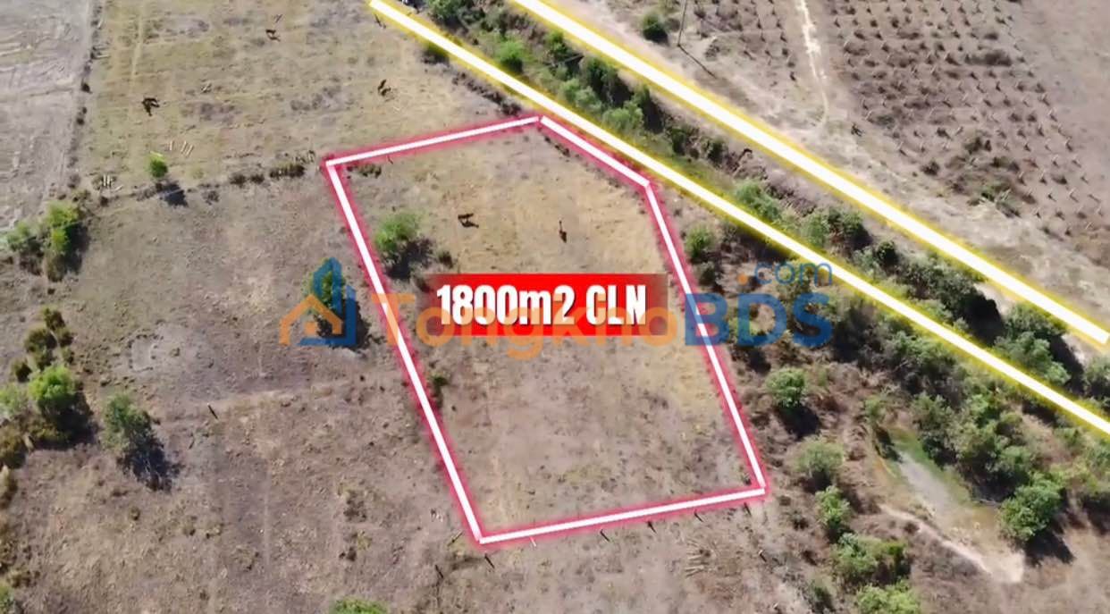 Đất nền 1800m² Bình Thuận - Sổ sẵn, gần Đại Lộc Garden, giá chỉ 5xx triệu