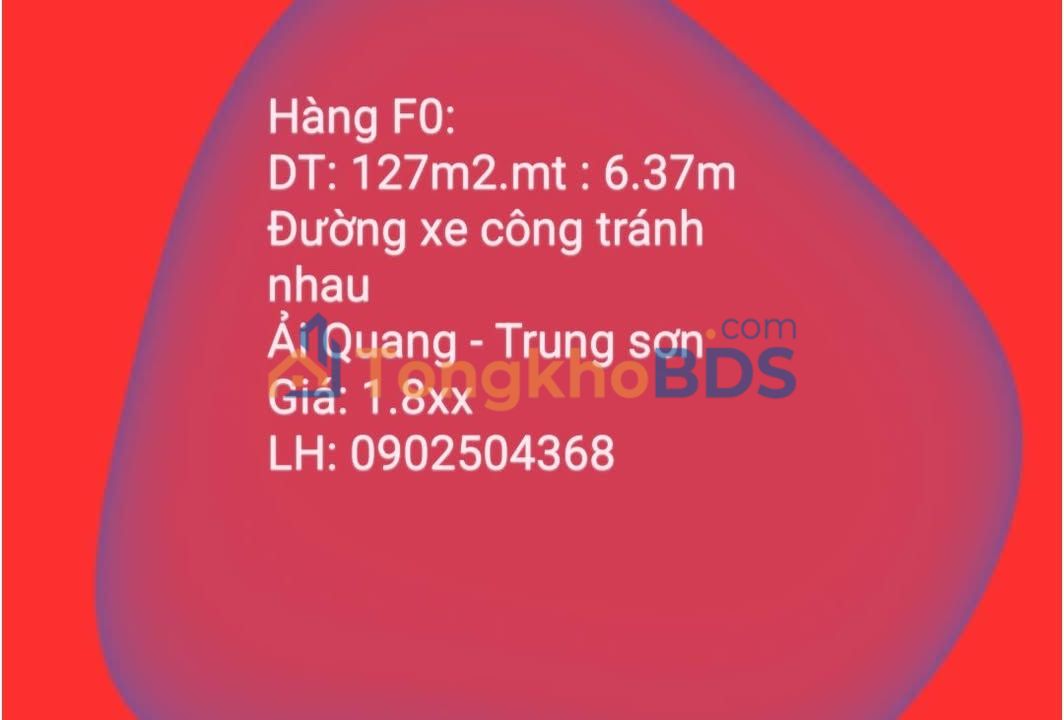 Đất nền Việt Yên 127m² - Mặt tiền 6.37m, đường xe công tránh nhau