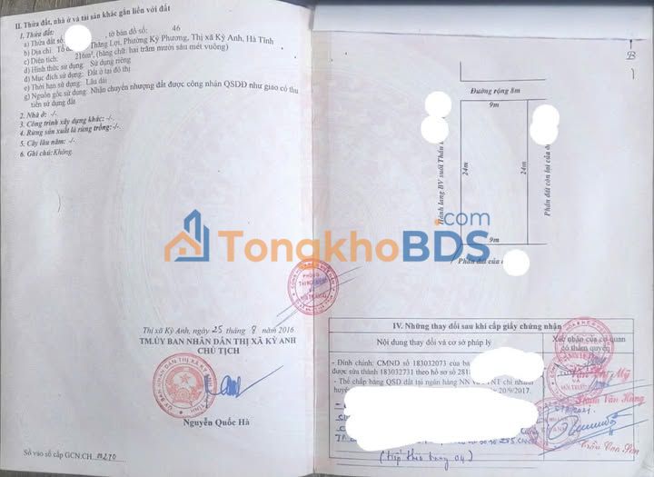 Đất thổ cư 225m² Nguyễn Công Trứ, Sơn Tây - Sổ đỏ sẵn sàng giao dịch