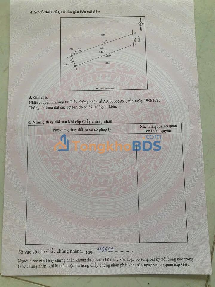 Bán Gấp Đất Nghi Liên, Vinh 150m² - Sổ Hồng Sẵn Sàng - Giá 2.2 Tỷ