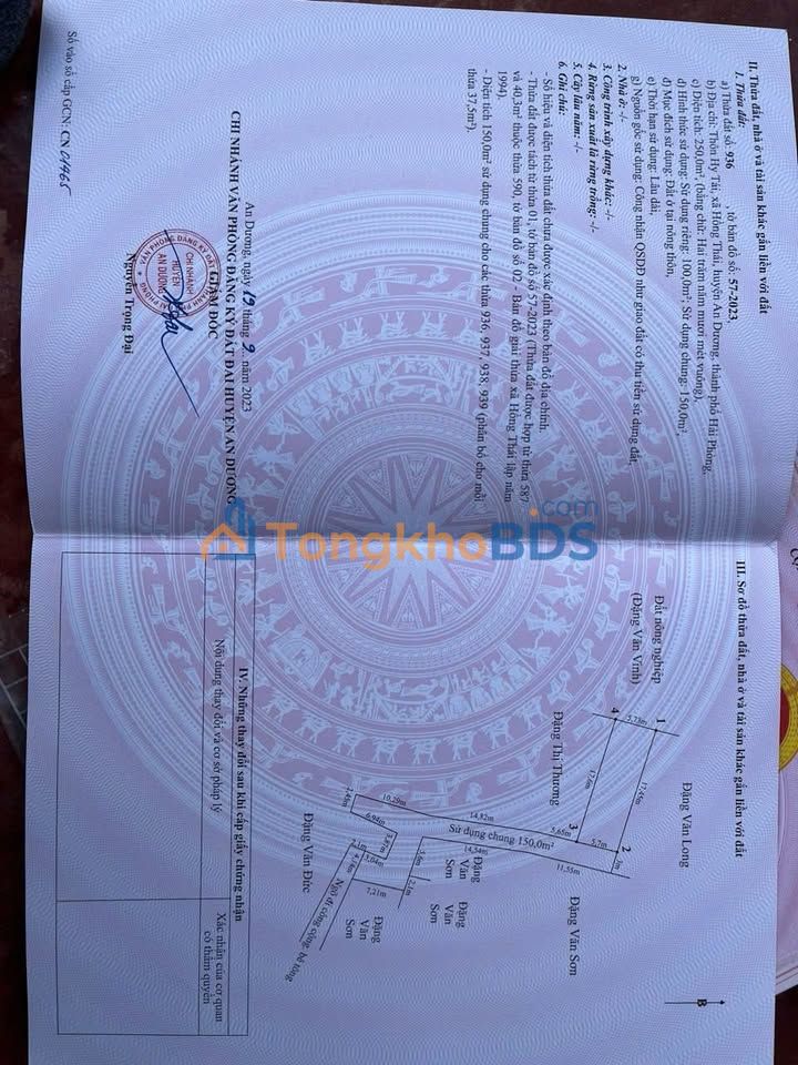 Bán Đất Nền 100m² An Dương, Hải Phòng - Ngõ Ô Tô Rộng Rãi