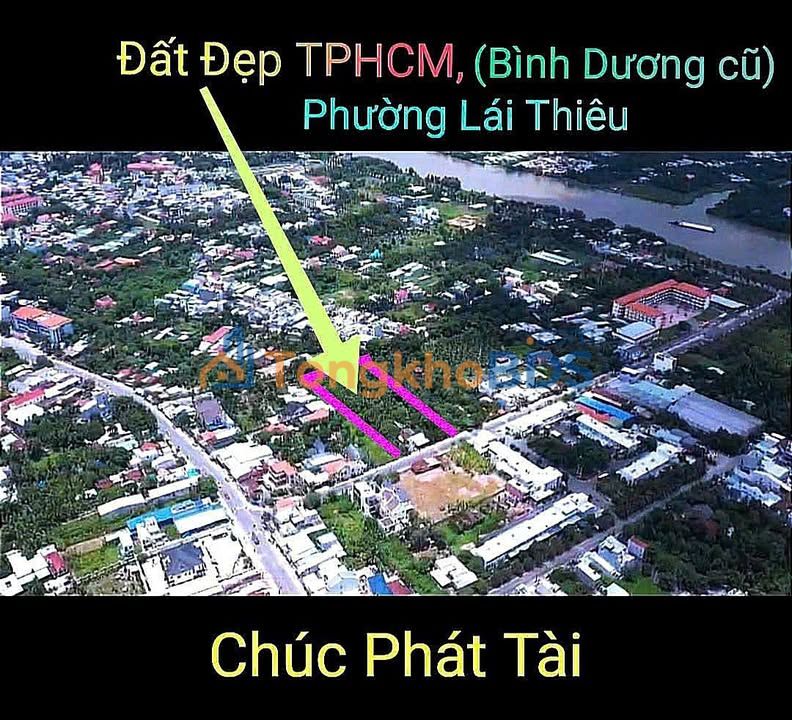 Đất nền Bình Nhâm 83 Lái Thiêu 1.904m² 33 tỷ - Sổ đỏ chính chủ