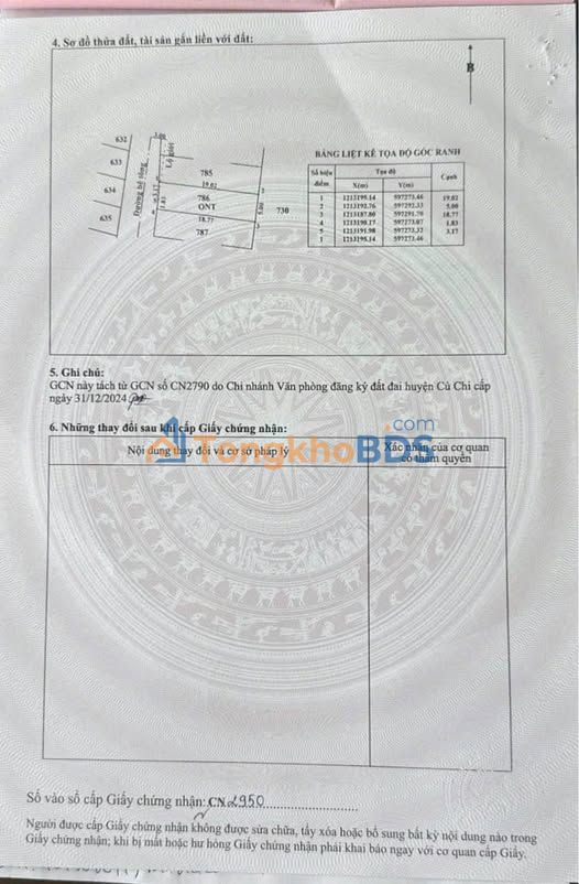 Bán đất Bình Mỹ Củ Chi 90m² SHR - Giá 1.9 tỷ