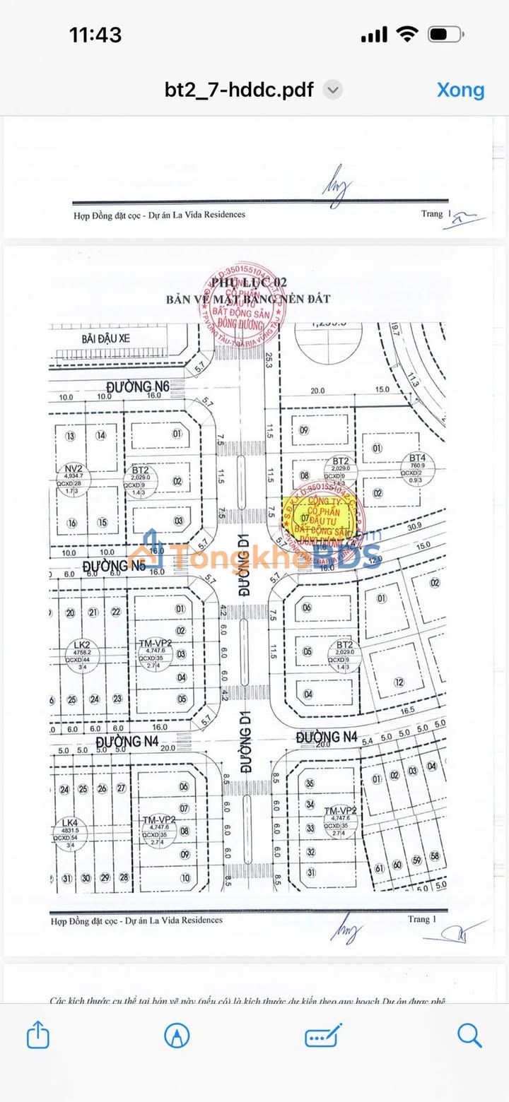 Bán Gấp Biệt Thự Shop BT2.7, Bà Rịa - Căn Góc 220m² Cạnh Công Viên