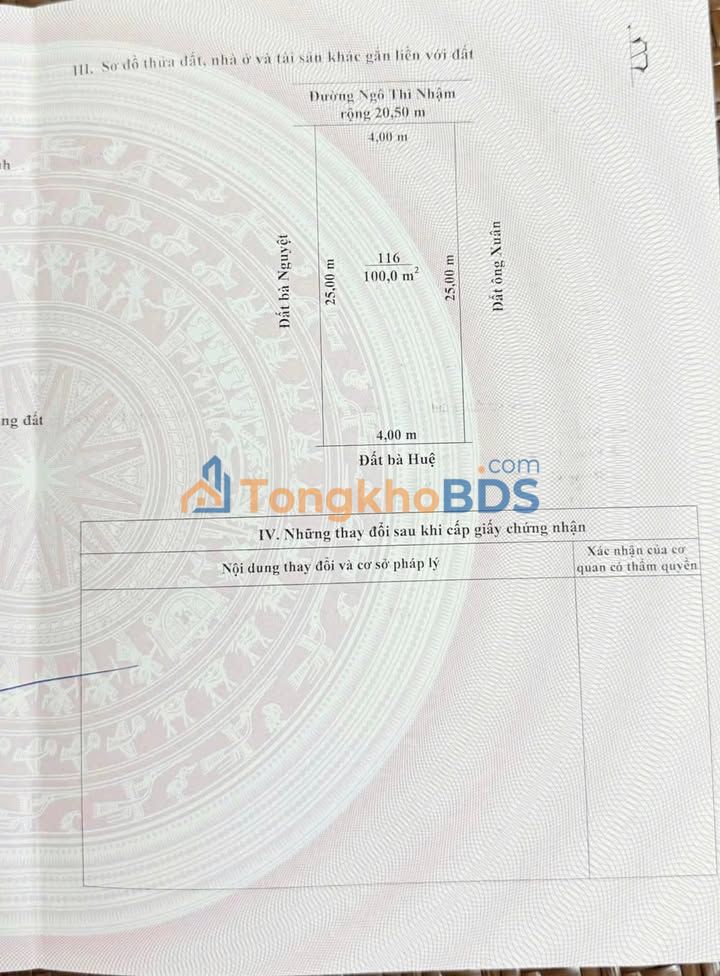 Đất Mặt Tiền Ngô Thì Nhậm, Tam Điệp 89m² Thổ Cư - Kinh Doanh Sầm Uất