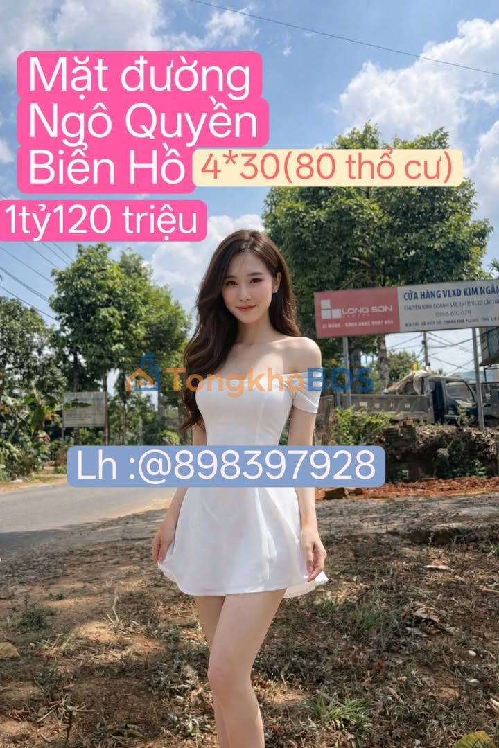 Mặt Tiền Ngô Quyền Quy Nhơn - Đất Vàng Kinh Doanh 120m² - 1.12 Tỷ