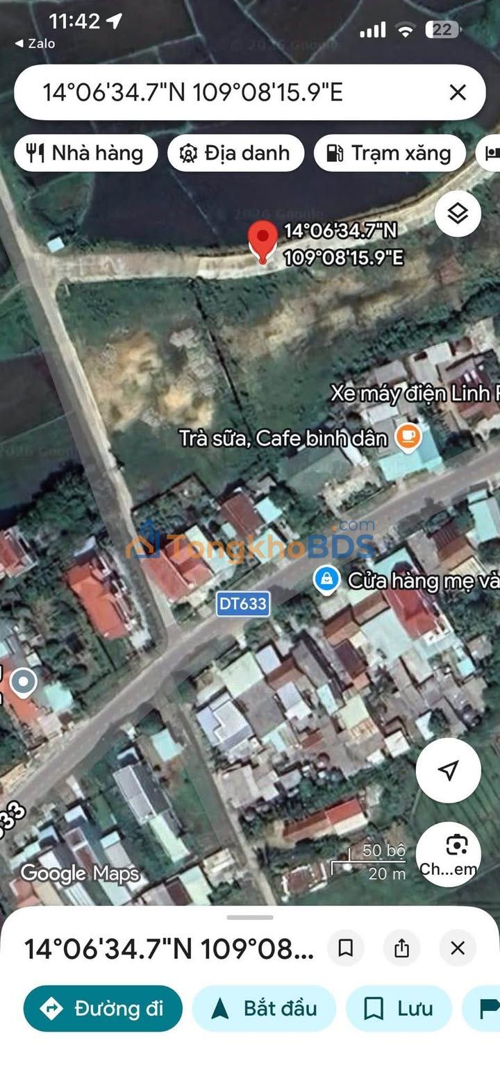 Đất nền 320m² Xã Cát Minh, Phù Cát - Lộ giới 17m, Giá 400 triệu