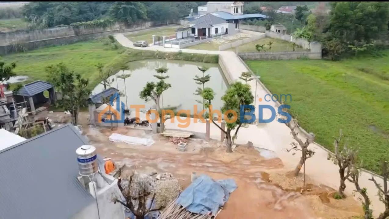 Đất Biệt Thự Vườn Thái Nguyên 395m² - Giá 1 Tỷ, Sổ Đỏ Lâu Dài, View Đồng Thoáng Mát