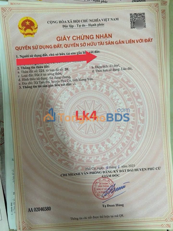 Đất Thạch Thất 61.9m² - Hơn 800 Triệu - Sổ Đỏ Sẵn Sàng