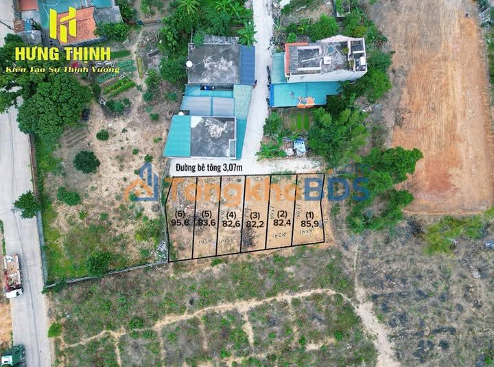 Bán Đất 84m² Full Xây Dựng - Ngõ Xe Tải, Gần Chùa Ba Vàng, Uông Bí