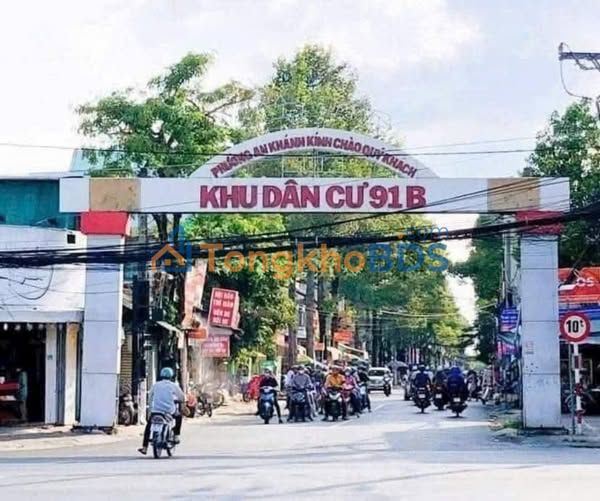 Nhà Trệt Đường B27 - Khu Dân Cư 91B, Cần Thơ - 77m² Thổ Cư, Sổ Hồng