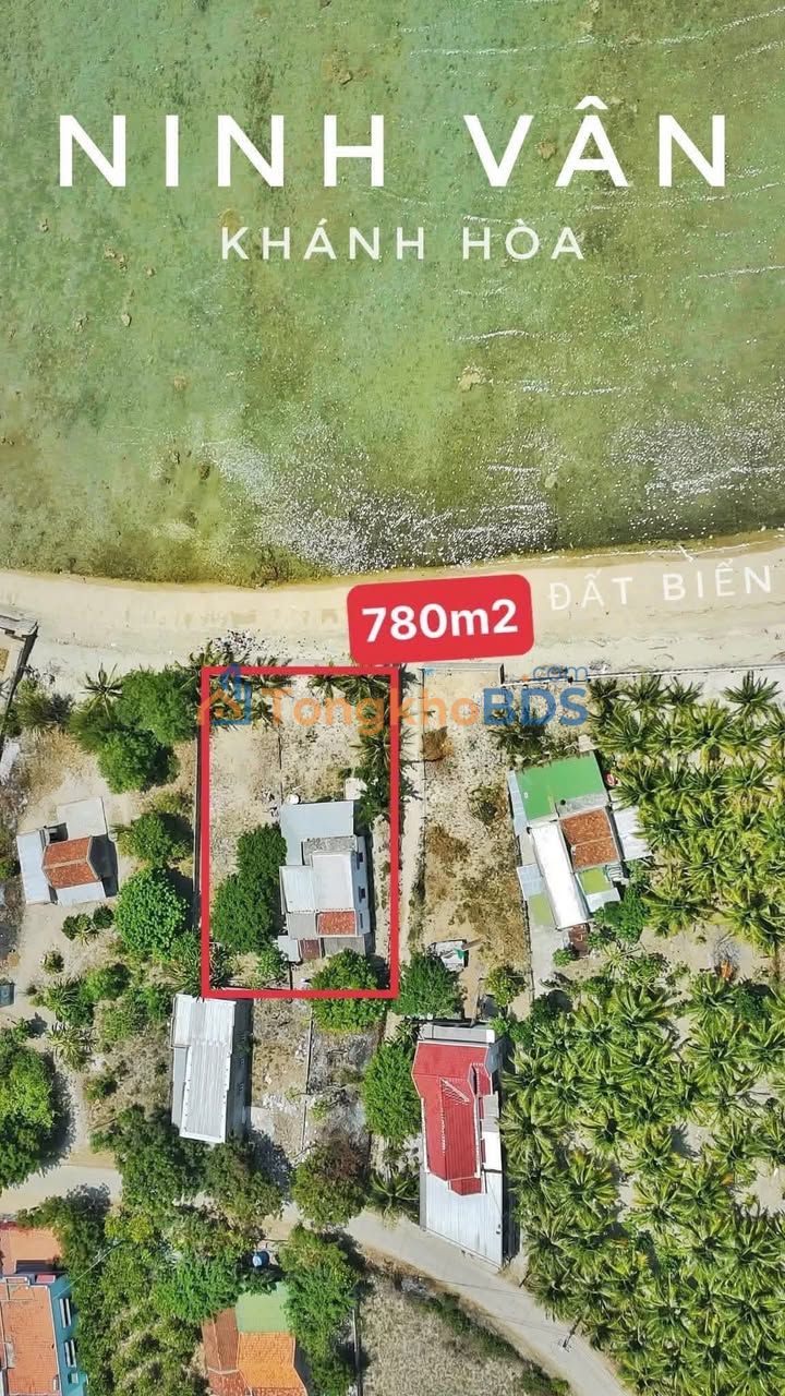 Đất Biển Ninh Vân 780m² - Sở hữu 25m mặt biển, cạnh Six Senses 6*