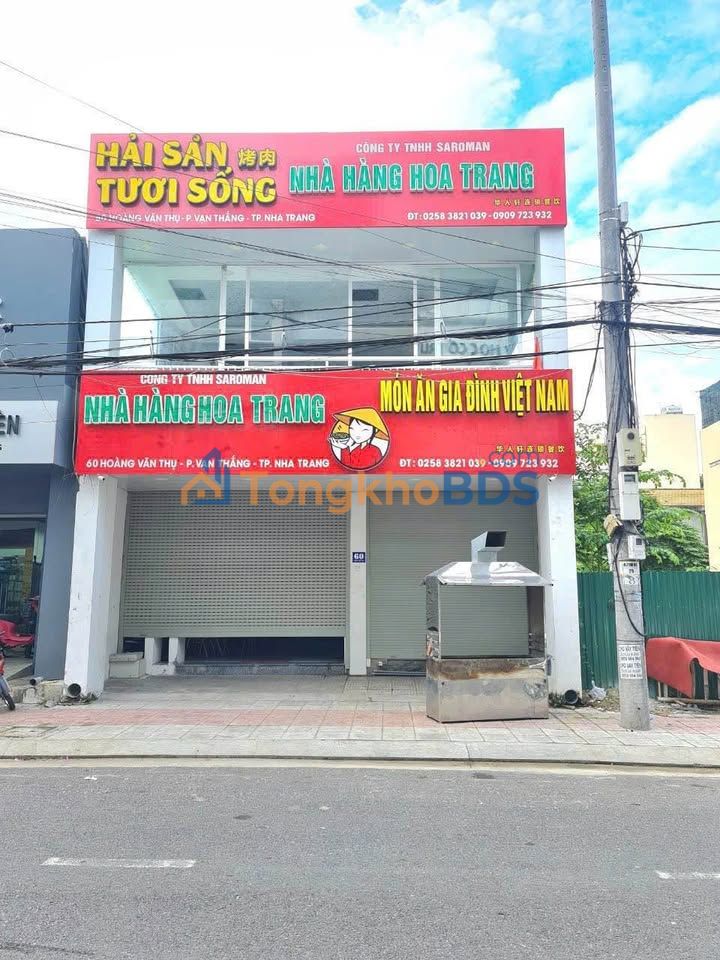 Nhà Mặt Tiền Hoàng Văn Thụ, Nha Trang 303m² - Giá 46 Tỷ Chính Chủ