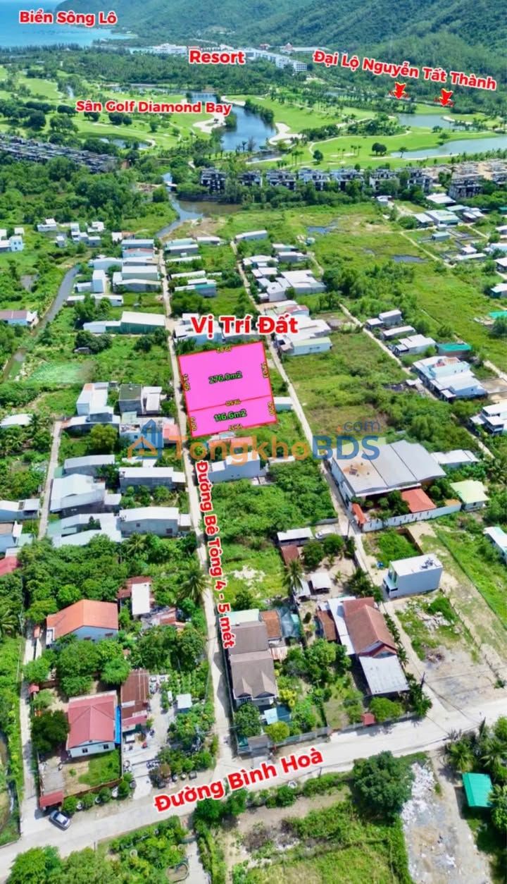 Đất nền Phước Hạ Nha Trang 276m² giá 3,45 tỷ - Hạ tầng hoàn thiện