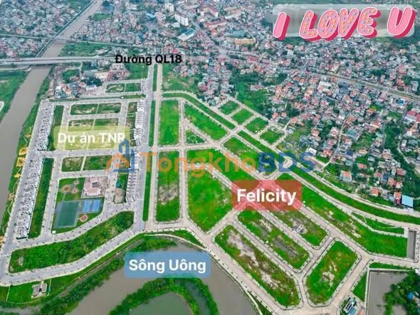 Đất KĐT Felycity Trưng Vương 90m² - Giá Đầu Tư 1.2 Tỷ