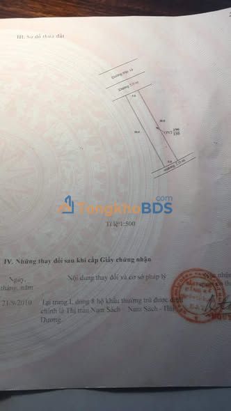 Đất Nền Nam Sách 150m² - Gần Chợ Hóp, Sẵn Sàng Đầu Tư Lâu Dài