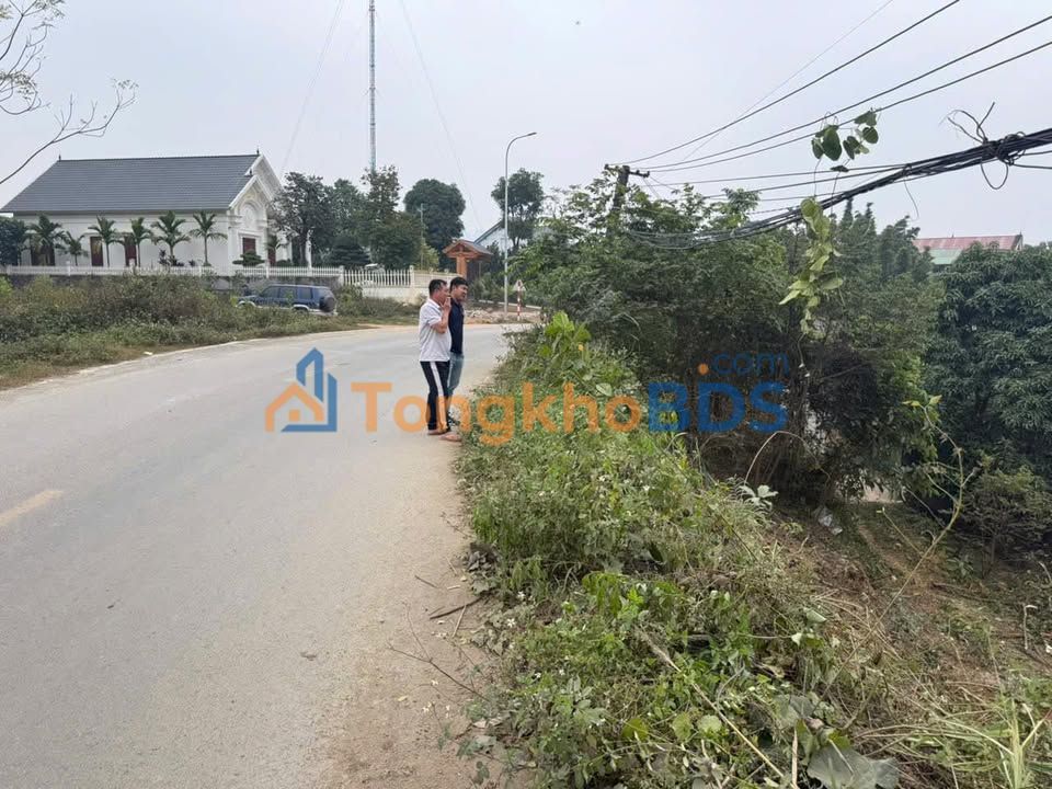 Bán đất nền 650m² mặt tiền 25m tại Cao Dương, Lương Sơn - Sổ đỏ thổ cư