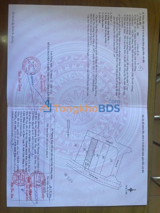 Bán Đất Mặt Tiền Chi Lăng, Đà Lạt 168m² - Sổ Đỏ, Giá 980 Triệu