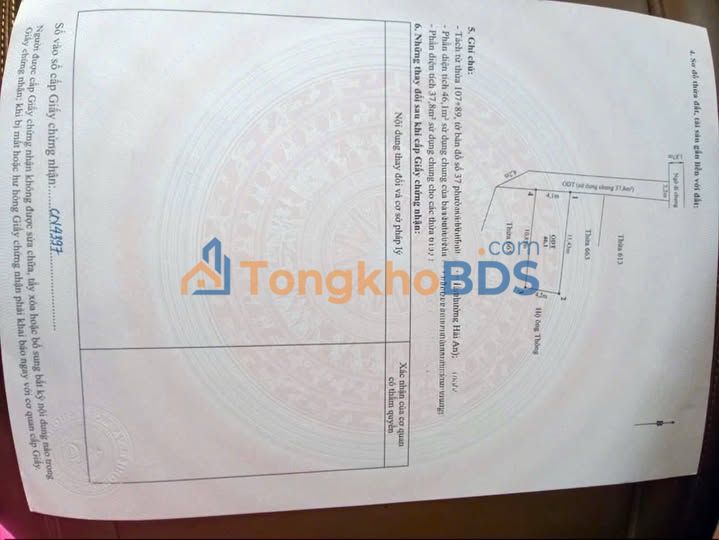 Bán Đất Nền Trung Hành, Hải An 48m² - Sổ Đỏ, Ô Tô Sát Đất