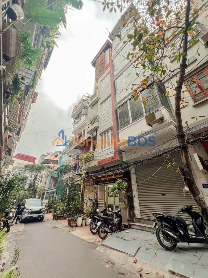 Nhà 52m² Trần Điền, Đống Đa - Ô tô tránh, KD đa ngành, 5 tầng