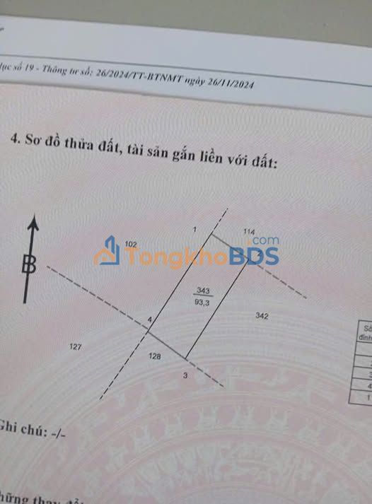 Bán Đất 93m² Phường 11, TP Vũng Tàu - Sổ Riêng NN, Giá 1.3 Tỷ