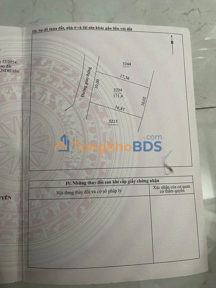 Đất nền Phổ Yên, Thái Nguyên 171m² - Vị trí đắc địa, tiềm năng sinh lời cao