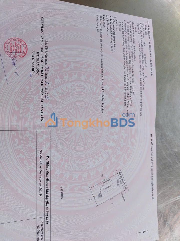 Đất nền 500m² Bình Mỹ, Củ Chi - Thổ cư 100%, Đường thông 2.8 tỷ