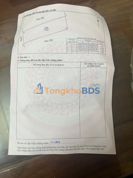 Đất nền 175m² Xã Đại Sơn, Đô Lương - Sổ đỏ sẵn sàng, giá chỉ 5xx triệu