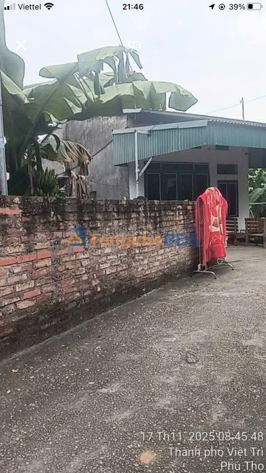 Đất Phường Tân Dân Việt Trì 206m² - Sổ đỏ chính chủ