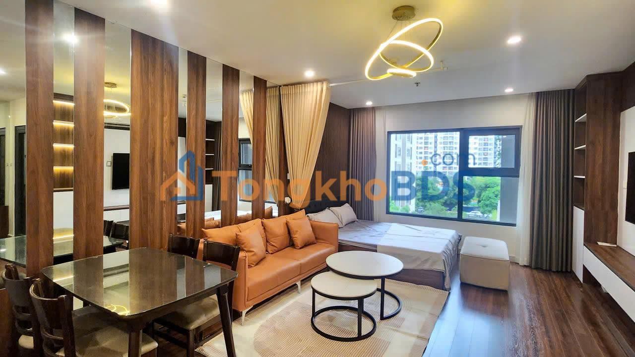 Cho thuê Studio Vinhomes Ocean Park 30m² - View vườn thoáng mát, full nội thất