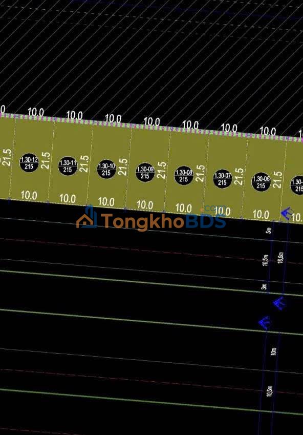 Đất Mặt Đường Bắc Sơn, TP Thái Nguyên - 215m², MT 10m - Thỏa thuận