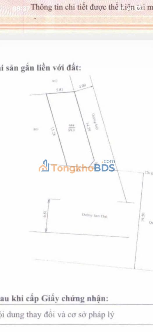 Đất Nền Mặt Tiền Tam Thai, Huế - 89m² Giá 1.8 Tỷ, Sát Võ Văn Kiệt