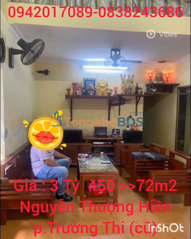 Nhà 2 Tầng Mặt Tiền 4.1m P.Hạc Thành, Thanh Hóa - Kinh Doanh Đắc Lộc