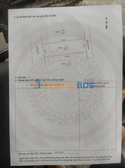 Đất nền Vĩnh Ngươn 69m² 1xxtr - Sổ đỏ chính chủ