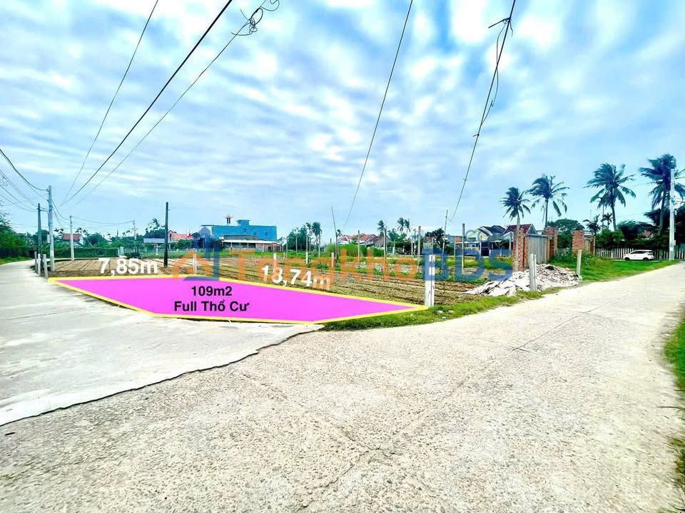 Đất Nền Lô Góc Đông Phước, Tuy Hoà 109m² - Sổ Hồng Riêng, Giá Tốt