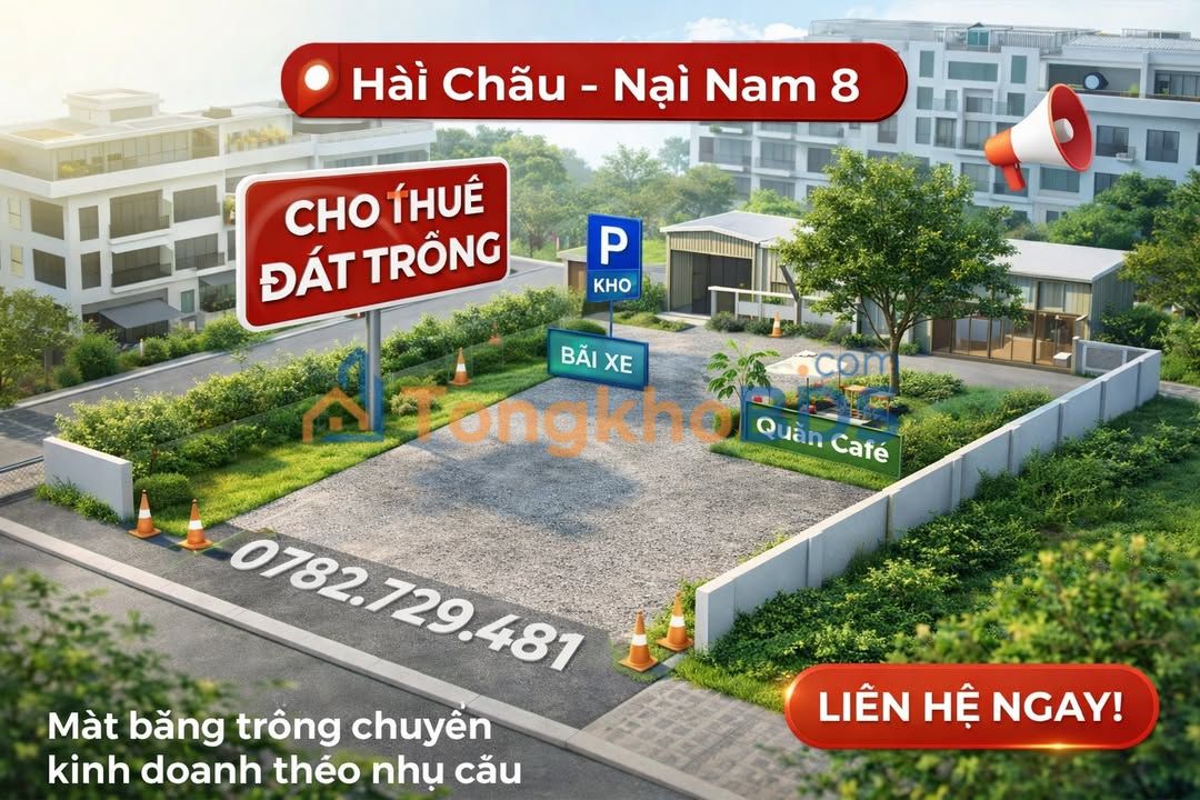 Mặt bằng Kinh doanh/Kho xưởng 264m² - Hải Châu, Đà Nẵng - Giá 20 Triệu