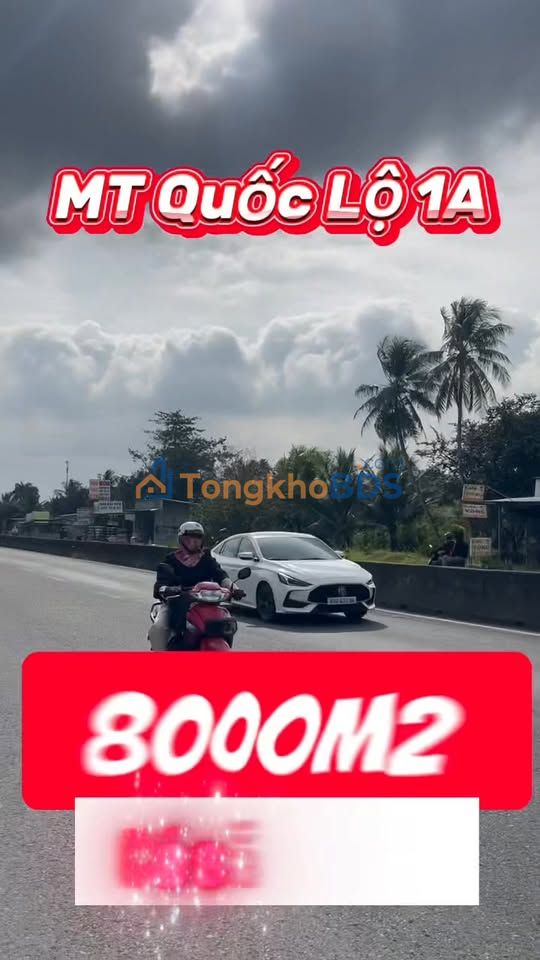 Bán Đất Mặt Tiền QL1A Phụng Hiệp, Hậu Giang - 8000m² Sẵn Kho