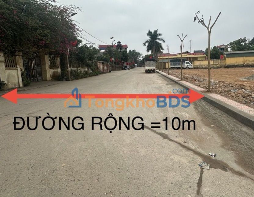 Đất nền Mê Linh 80m² - Sổ đỏ thổ cư, ô tô tránh, giá 4 tỷ