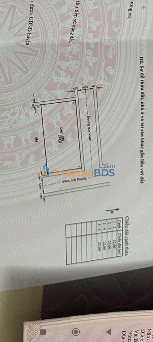 Đất Lô Góc 2 Mặt Tiền 276m² Tại Hà Trung, Thanh Hóa - Chỉ Nhỉnh 1 Tỷ