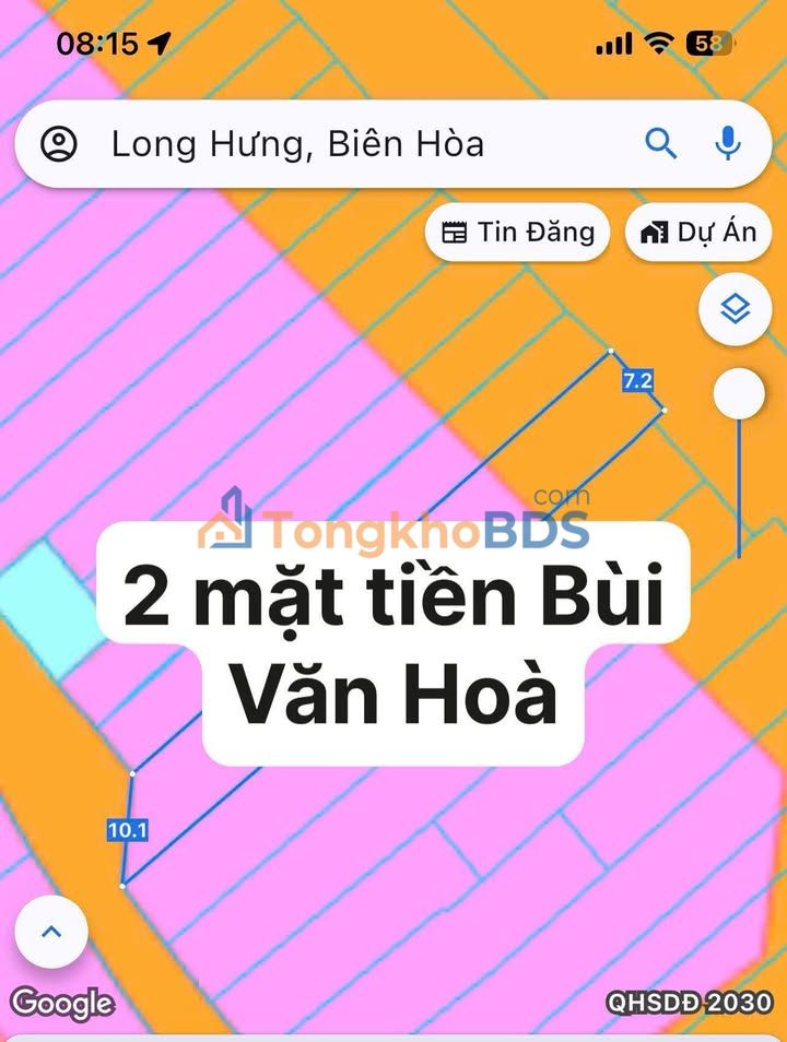 Nhà Mặt Tiền Bùi Văn Hòa - Biên Hòa 350m² Kinh Doanh Sầm Uất - 13.8 Tỷ