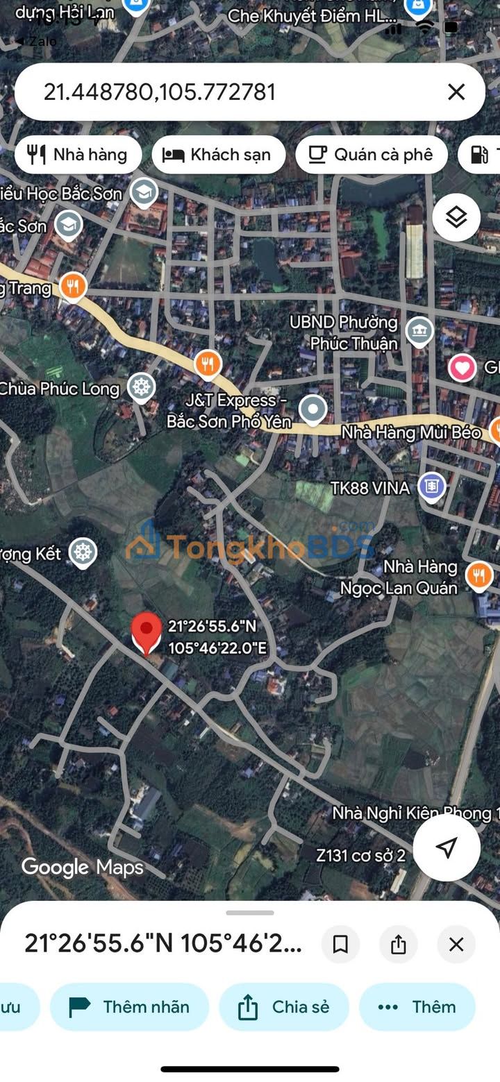 Bán Đất Vàng Phường Phúc Thuận, Phổ Yên 390m² - Sổ Đỏ Sẵn Sàng