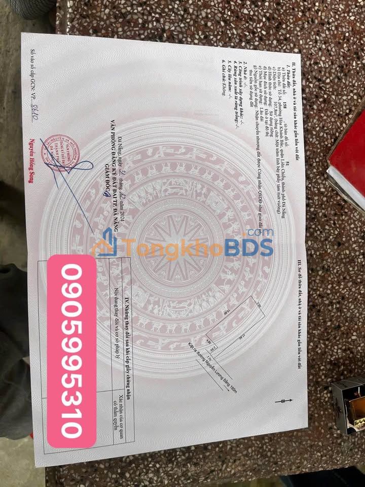 Nhà kiệt ô tô Nguyễn Lương Bằng Đà Nẵng 107m² - Chính chủ, Giá TL