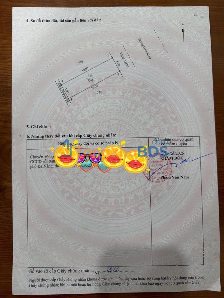 Bán Đất Mặt Tiền Đường 11.5m Đoàn Khuê, Đà Nẵng - 95m² Hướng Nam